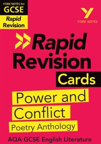 York Notes for AQA GCSE (9-1) Rapid Revision Cards: Power and Conflict AQA Poetry Anthology - catch up, revise and be ready for the 2025 and 2026 exams [DRM] - Laura Burden - ebook