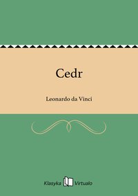 Cedr - Leonardo da Vinci - ebook