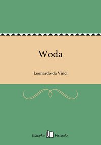 Woda - Leonardo da Vinci - ebook