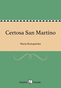 Certosa San Martino - Maria Konopnicka - ebook