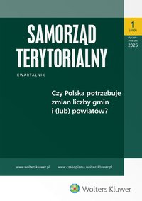 Samorząd Terytorialny. Nr 1/2025 - Opracowanie zbiorowe - ebook