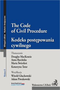 Kodeks postępowania cywilnego. The Code of Civil Procedure - Witold Głuchowski - ebook