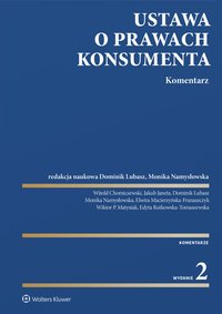 Ustawa o prawach konsumenta. Komentarz - Dominik Lubasz - ebook