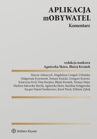 Aplikacja mObywatel. Komentarz - Marcin Adamczyk - ebook
