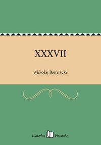 XXXVII - Mikołaj Biernacki - ebook