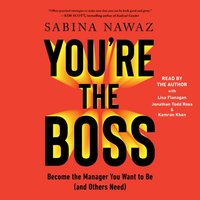 You're the Boss - Sabina Nawaz - audiobook