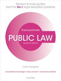 Public Law Concentrate [DRM] - Colin Faragher - ebook