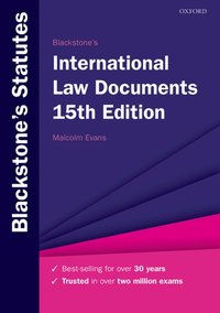 Blackstone's International Law Documents [DRM] - Malcolm Evans - ebook