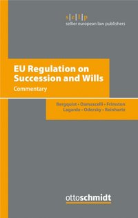 EU Regulation on Succession and Wills [DRM] - Barbara Reinhartz - ebook