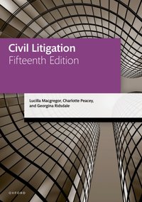 Civil Litigation [DRM] - Georgina Ridsdale - ebook