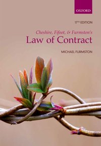Cheshire, Fifoot, and Furmston's Law of Contract [DRM] - Furmston MP - ebook