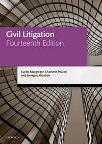 Civil Litigation [DRM] - Lucilla Macgregor - ebook