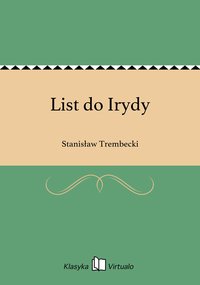 List do Irydy - Stanisław Trembecki - ebook