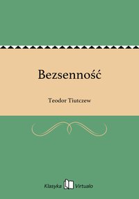 Bezsenność - Teodor Tiutczew - ebook