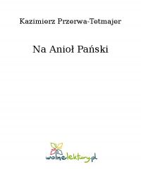 Na Anioł Pański - Kazimierz Przerwa-Tetmajer - ebook