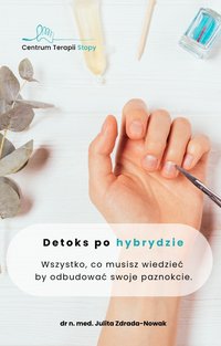 Detox po hybrydzie. Wszystko, co musisz wiedzieć by odbudować swoje paznokcie. - Julita Zdrada-Nowak - ebook