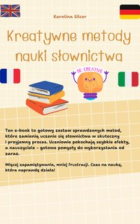 Kreatywne metody nauki słownictwa - Karolina Silcer - ebook