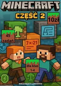 Minecratfowe zadania 1-4 część druga - Małgorzata Liszewska - ebook